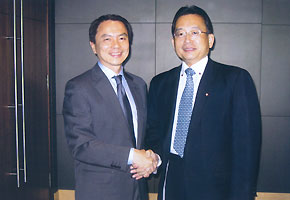 シエ・フーフア シンガポール取引所(SGX)CEOと面会(7月2日)